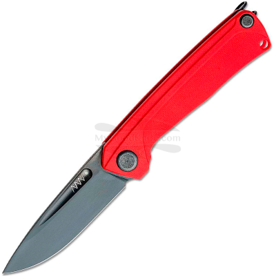 Folding knife ANV Z200 DLC Black Red ANVZ200-022 8.5cm
