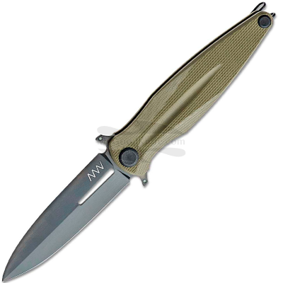 Taschenmesser ANV Z400 DLC Schwarze Olive ANVZ400-008 10cm