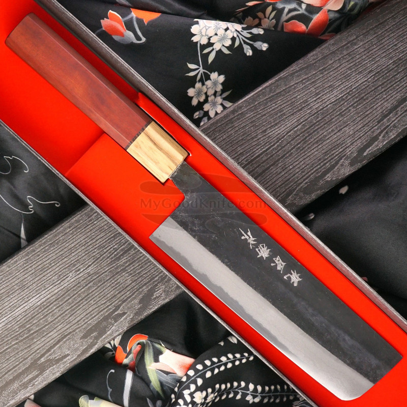 Sanelli Japanisches Kochmesser Premana, 18 Cm – Mit Kulen-Schliff & Antibakteriellem Griff
