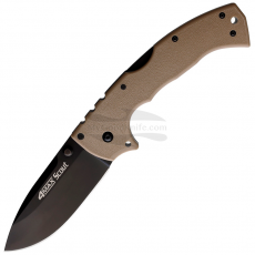 Folding knife Cold Steel 4-Max Scout Desert Tan Black 62RQDTBK 10.1cm