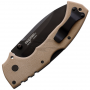 Coltello da tasca Cold Steel 4-Max Scout Desert Tan Black 62RQDTBK 10.1cm