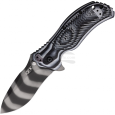 Складной нож Zero Tolerance Черно-серые полосы 0350TSBG 8.8см