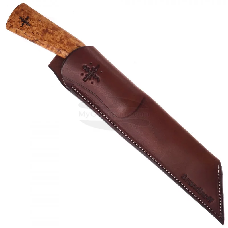 Shark Tooth Fixed Blade Knife with Leather Sheath