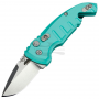 Navaja Hogue A01 Microswitch verde azulado 24123 5.1cm