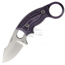 Cuchillo de hoja fija Hogue Ex-F03 Purple 35338 5.7cm