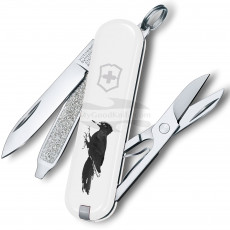 Мультитул Victorinox Швейцарский нож Дятел, подарочная упаковка 0.6223.7R-TJGB 3.4см