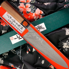 Gyuto Japanisches Messer Shigeki Tanaka VG10 Damascus ST-1411 27cm
