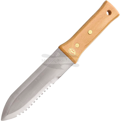 Garden knife Bonsai Hori Hori with leatherette sheath BONUB030 17.1cm