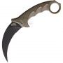 Karambit Cold Steel Tiger Dark Earth 49KSTDEBK 12cm