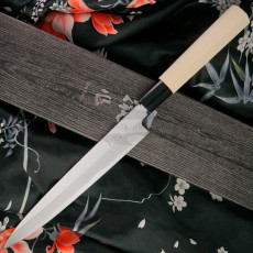 Yanagiba Japanese kitchen knife Ittetsu Forge-welded Shirogami 2 for left-handed IJF-11123L 21cm