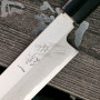 Japanilainen sushi veitsi Yanagiba Ittetsu Forge-welded Shirogami 2 vasenkätisille IJF-11123L 21cm