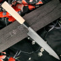 Japanilainen sushi veitsi Yanagiba Ittetsu Forge-welded Shirogami 2 vasenkätisille IJF-11123L 21cm