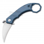 Folding karambit knife Böker Plus HEL Blue/Grey 01BO516 6.1cm