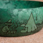 Kupilka 55 Moomins camping Soup bowl Green M5580G0 3055LM802