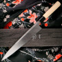 Yanagiba Japanisches Messer Ittetsu Forge-welded Shirogami 2 IJF-15124 24cm