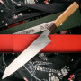 Cuchillo Japones Kiritsuke Sukenari Slender Gyuto S-1OW11 24cm