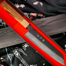 Bunka Japanese kitchen knife Tsutomu Kajiwara TK-1121BGA 21cm