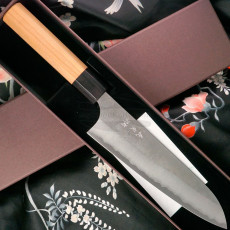 Японский кухонный нож Гьюто Yoshimi Kato Aogami super D-504 18см