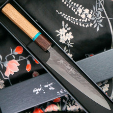 Японский кухонный нож Петти Yu Kurosaki Raijin Forged Cobalt ZCS-150PEOWQ 15см