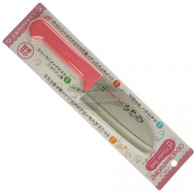 Детский нож Tojiro Кухонный, розовый FC-620 12см
