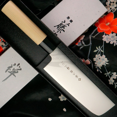 Japanilainen vihannesveitsi Nakiri Tojiro Zen FD-568 16.5cm