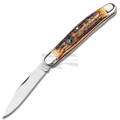 Складной нож Böker Stockman Рог оленя 114475 7.6см
