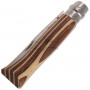 Folding knife Opinel N°08 Laminated Birch Brown 002388 8.5cm