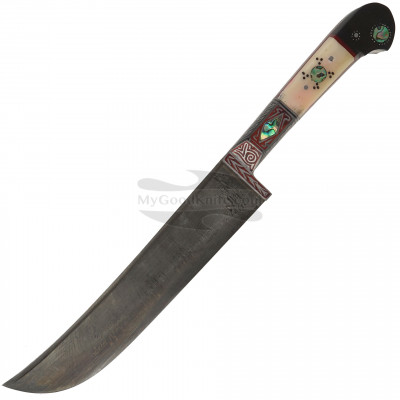 Usbekisch Pchak-Messer Damascus Uz12121 17cm
