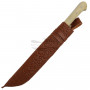 Couteau ouzbeks en Pchak Os, petit UZ422KT 13cm