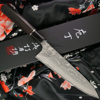 Japanese kitchen knife Gyuto Takeshi Saji Ebony HA-4808 21cm