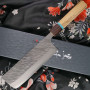Японский кухонный нож Накири Yu Kurosaki Fujin VG10 Damascus ZVD-165NAOWQ 16.5см