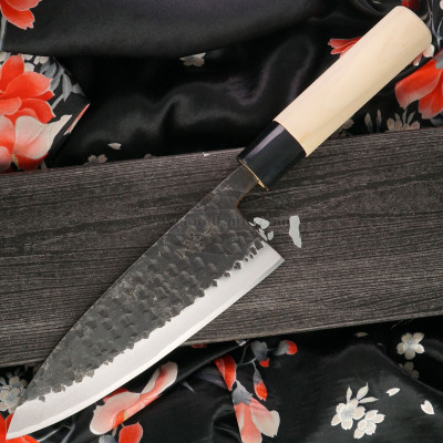 Japanese kitchen knife Deba Ittetsu Forge-welded Shirogami 2 for left-handed IJF-15108L 18cm