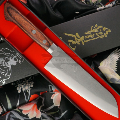 Japanese kitchen knife Santoku Kunio Masutani VG-1 Nashiji M-1361 17cm