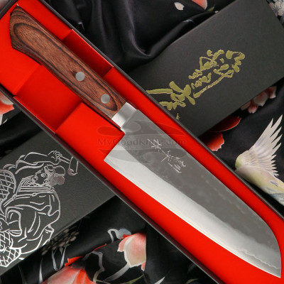 Japanese kitchen knife Santoku Kunio Masutani VG-1 M-1321 17cm