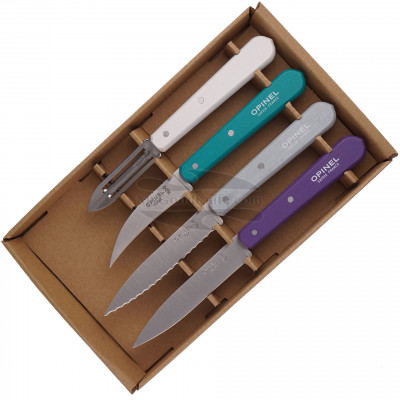 Kitchen knife set Opinel Primavera 4 Essentials Box 001939