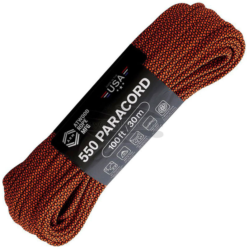 Paracord Atwood Rope Diamond Orange RG1308H for sale
