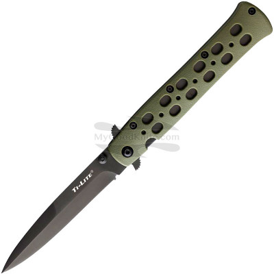 Folding knife Cold Steel Ti-Lite OD Green 26SPODBK 10.1cm