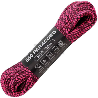 Paracord Atwood Rope Diamond Black/Hot Pink RG1315H