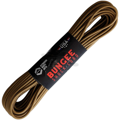 Atwood Rope Bungee Shock Cord OD Tan RG1321H
