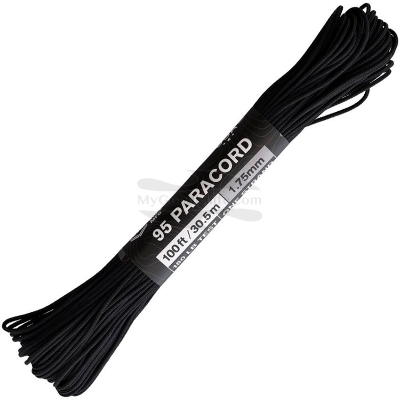 Paracord Atwood Rope 95 Black RG1325H