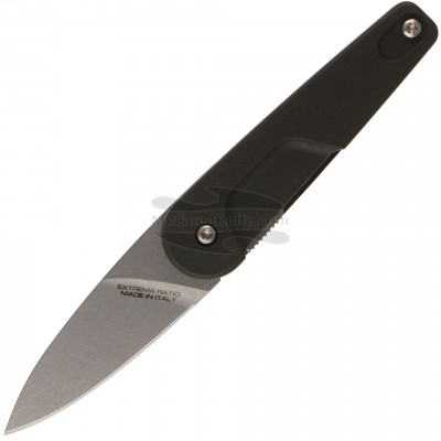 ExtremaRatio BD0 R BLACK folding leaf shape pocket knife N690 steel nylon handle