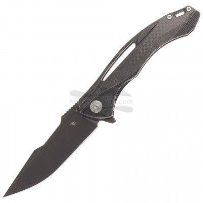 Folding knife CH Knives 3519 Variety Exclusive Black Titanium 3519-BK 9.7cm