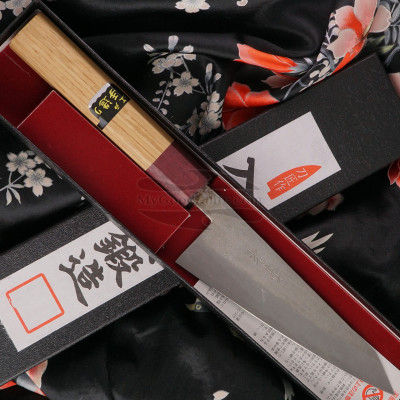 Японский кухонный нож Goko Hamono Shirogami S/S Clad Honesuki GHO-010 15см