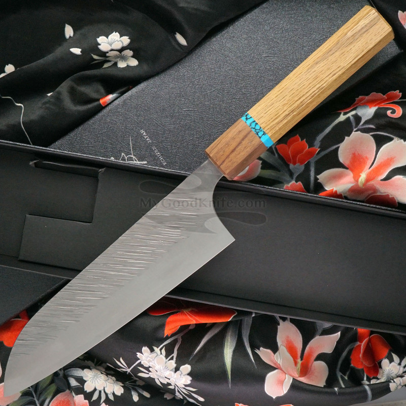 Японский кухонный нож Сантоку Yu Kurosaki Fujin SG2 ZRF-165SAONWQ 16 ...