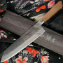 Gyuto Japanese kitchen knife Ittetsu Aogami 2 S/S Clad ISN-15 24cm