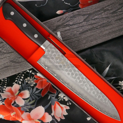 Japanese kitchen knife Gyuto Ittetsu VG-10 Damascus IWZ-103 18cm