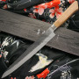Sujihiki Japanese kitchen knife Ittetsu Aogami 2 S/S Clad ISN-11 27cm