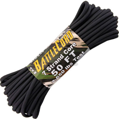 Paracord Atwood Rope ARM Battle Musta RG1123
