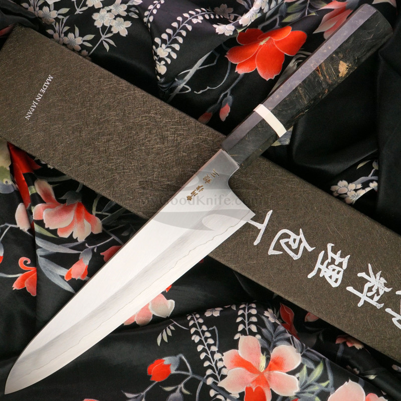 Japanese kitchen knife Gyuto Nakagawa Satoshi Ginsan NS-GG240 24cm