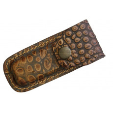 Sheath Leather Belt Pouch Alligator SH1190 - 1